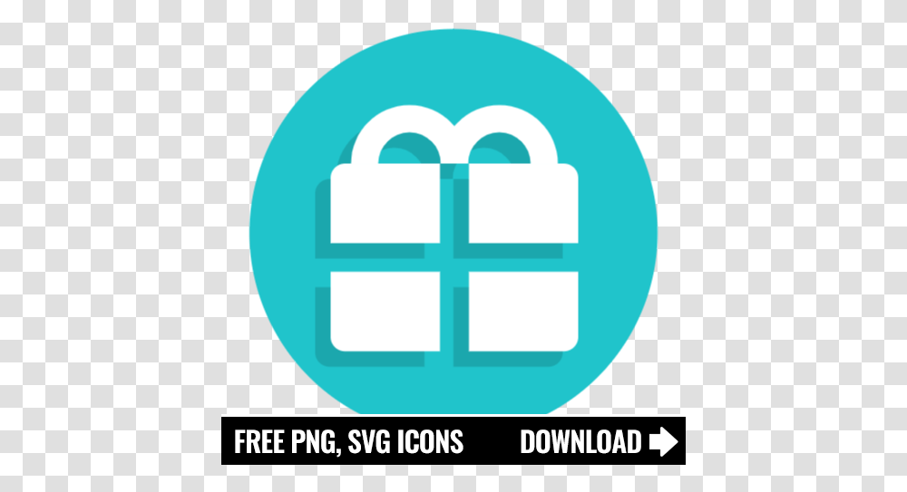 Free Gift Box Icon Symbol Download In Svg Format Youtube Icon Aesthetic, Security, Text, First Aid, Lock Transparent Png