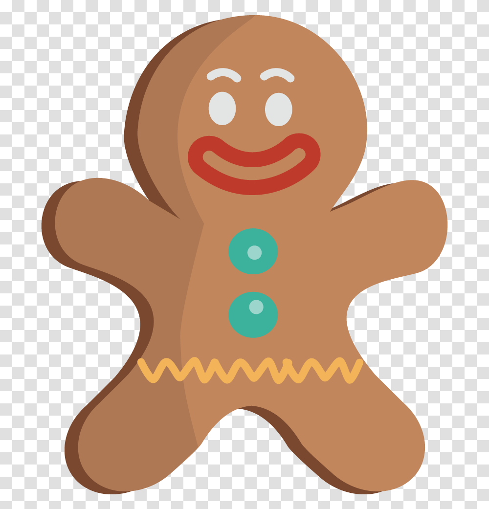Free Gingerbread Man Clipart The Cliparts Gingerbread Man, Cookie, Food, Biscuit Transparent Png