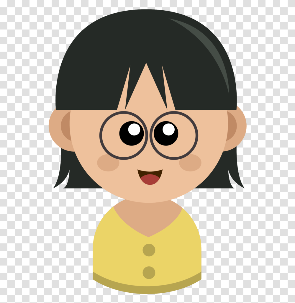 Free Girl With Background Dibujo Cara De, Head, Graphics, Art, Book Transparent Png