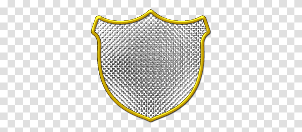 Free Glass Sheild Wgold Border Psd Vector Graphic Solid, Armor, Shield, Rug Transparent Png
