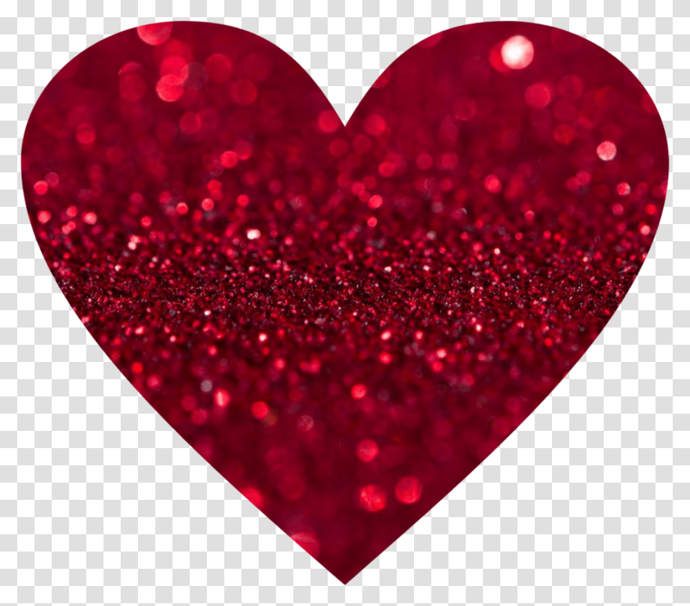 Free Glitter Clipart Red Glitter Heart, Light, Rug Transparent Png