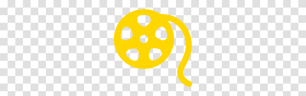 Free Gold Film Reel Icon, Wheel, Machine, Logo Transparent Png