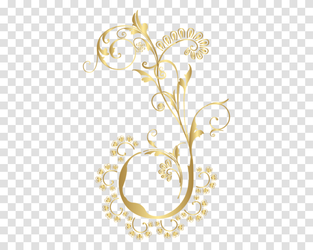 Free Gold Floral Element Clipart Photo Decorative Floral Elements, Floral Design, Pattern, Rug Transparent Png