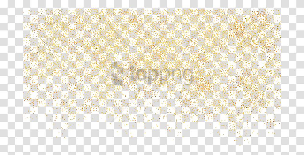 Free Gold Glitter Image With Orange, Confetti, Paper Transparent Png