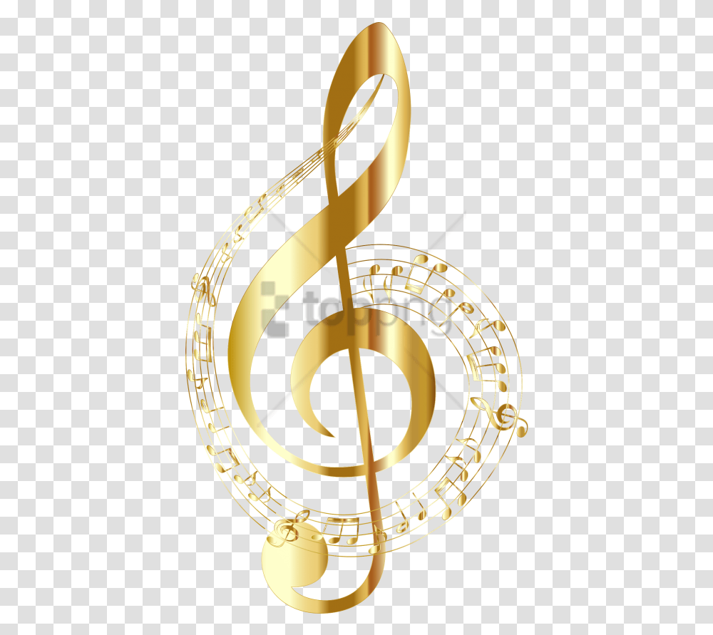 Free Gold Music Notes Image Background Gold Music Notes, Symbol, Text, Leisure Activities, Sundial Transparent Png