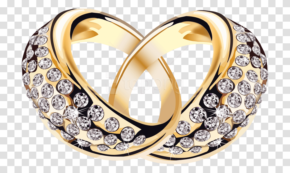 Free Gold Ring With Diamonds Clipart Engagement Ring Hd, Accessories, Accessory, Jewelry, Wristwatch Transparent Png