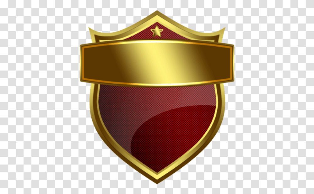 Free Gold Shield Image With Gold Shield Logo, Armor, Label, Text, Symbol Transparent Png