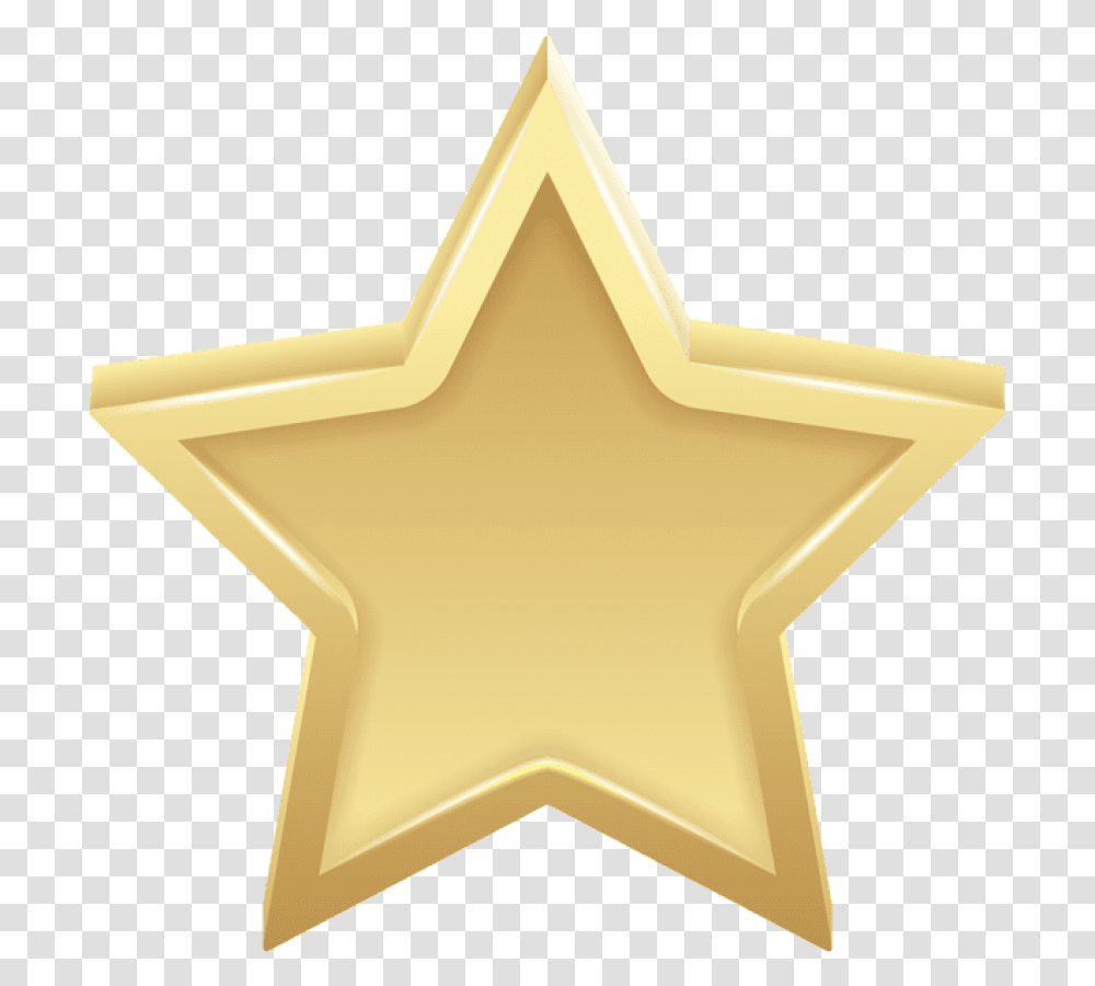 Free Gold Star Clipart High Resolution Gold Star, Star Symbol, Box Transparent Png