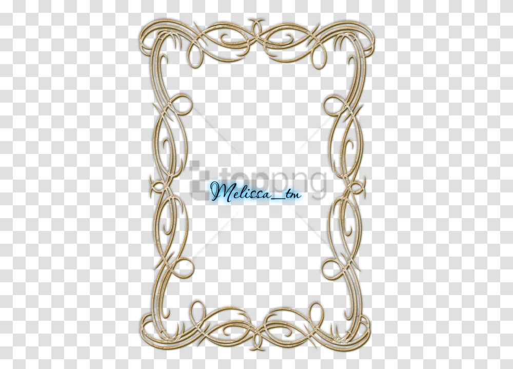 Free Gold Swirls Image With Frame Swirl, Pattern, Buckle Transparent Png
