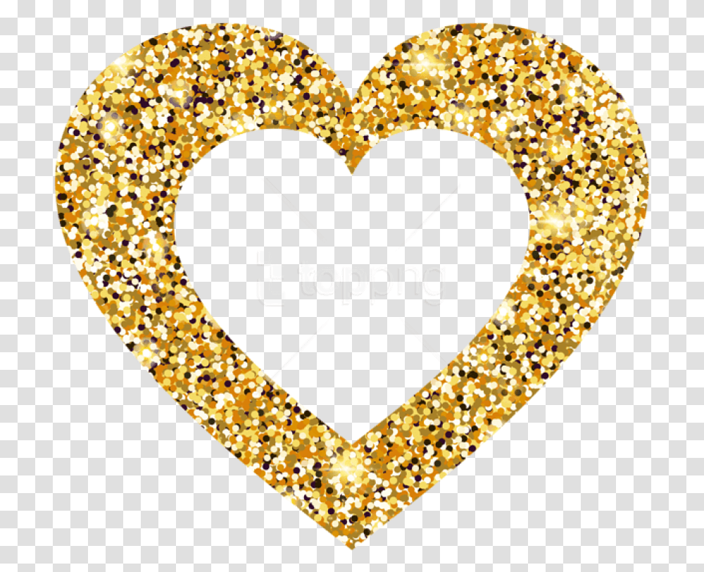 Free Golden Heart Background Gold Heart, Lamp, Light, Rug Transparent Png