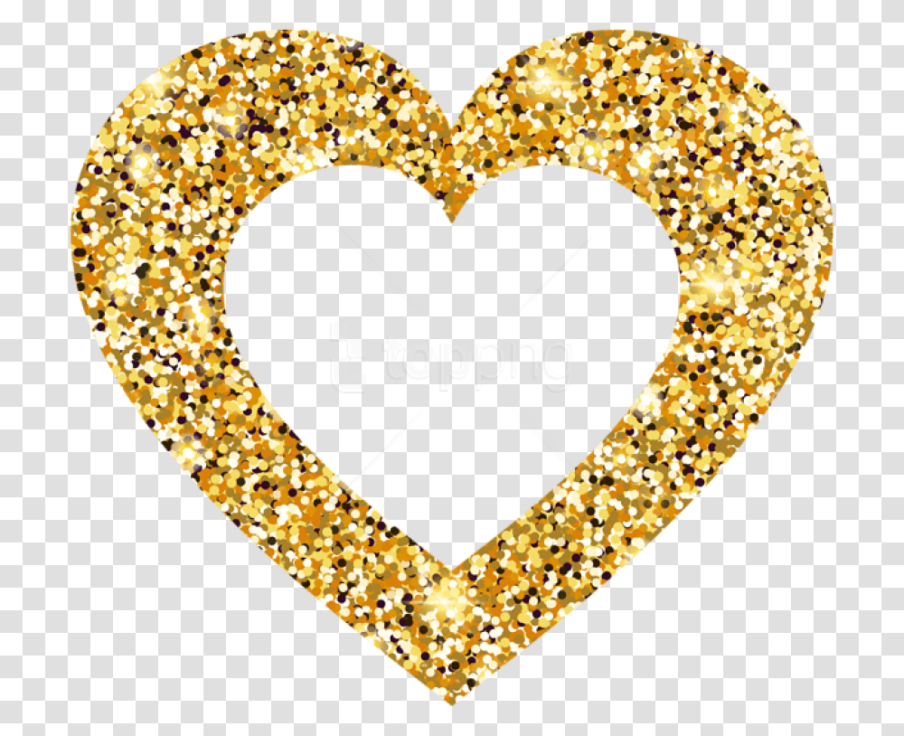Free Golden Heart Background Gold Heart, Sweets, Food, Confectionery, Light Transparent Png