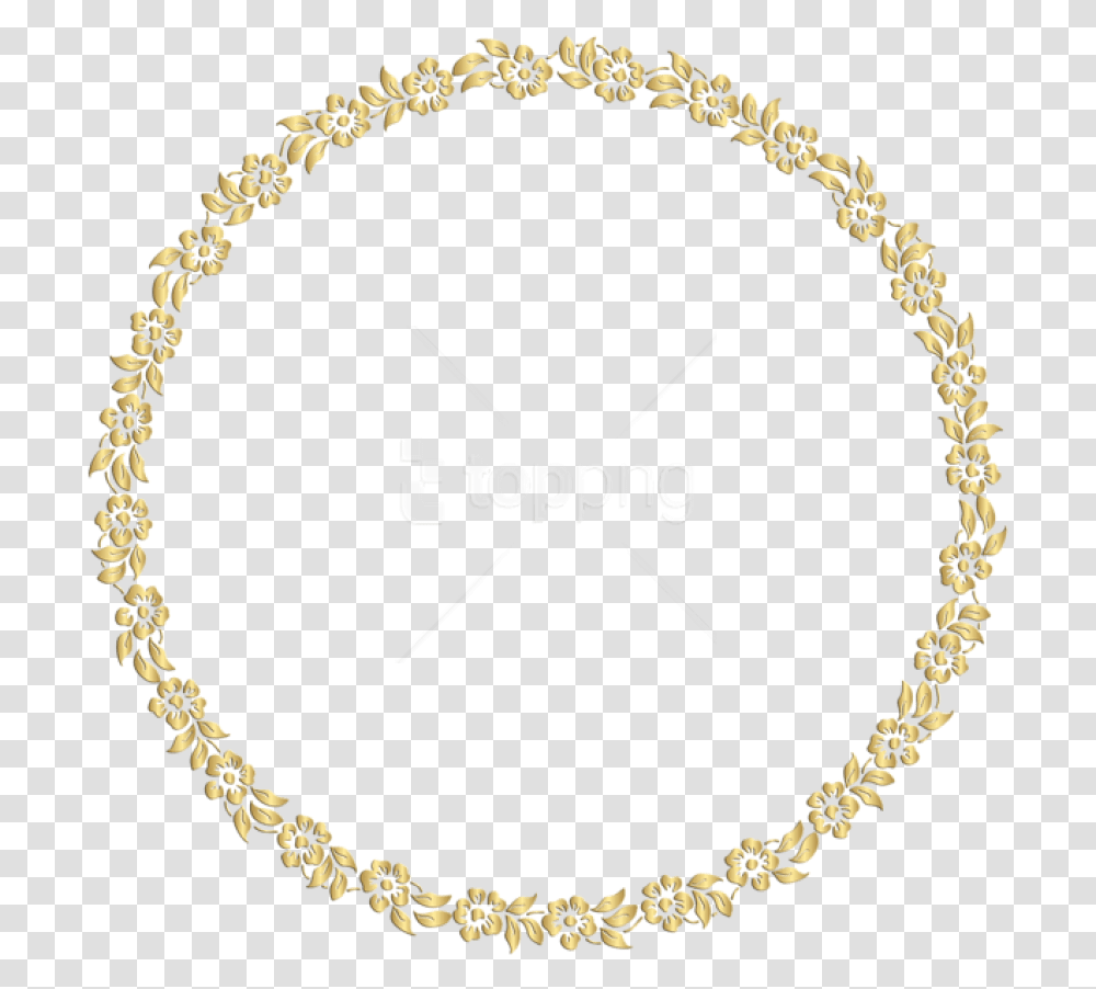 Free Golden Round Frame Gold Oval Border, Accessories, Accessory, Jewelry, Necklace Transparent Png