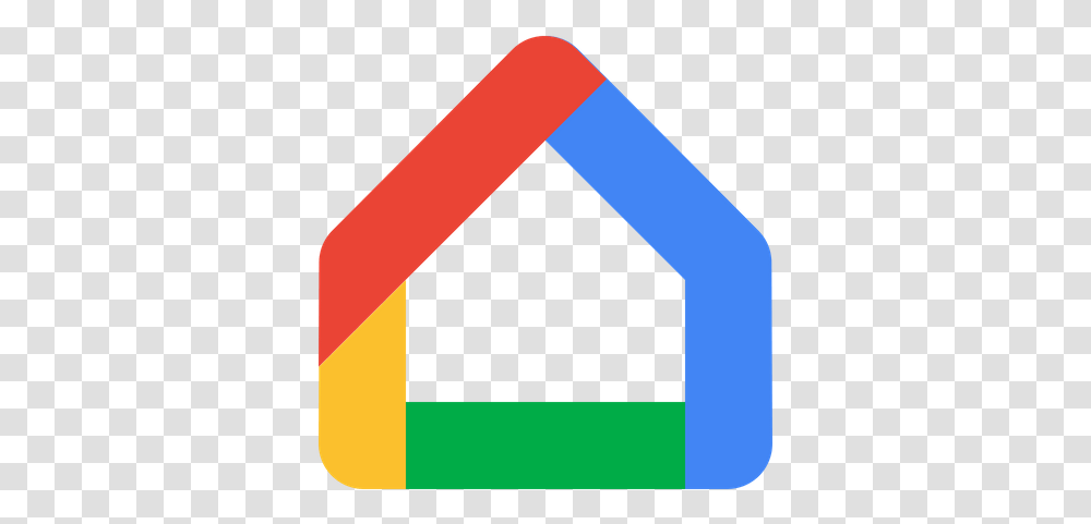 Free Google Home Flat Logo Icon Icone Do Google Home, Triangle, Label, Text, Symbol Transparent Png
