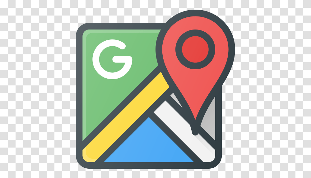 Free Google Maps Icon Of Colored Outline Style Available Cool Google Maps Logos, Text, Number, Symbol, Label Transparent Png