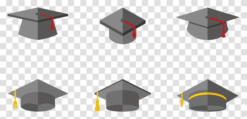 Free Graduation Cap Mortar Board Hats Cartoon, Text, Clothing, Apparel, Document Transparent Png