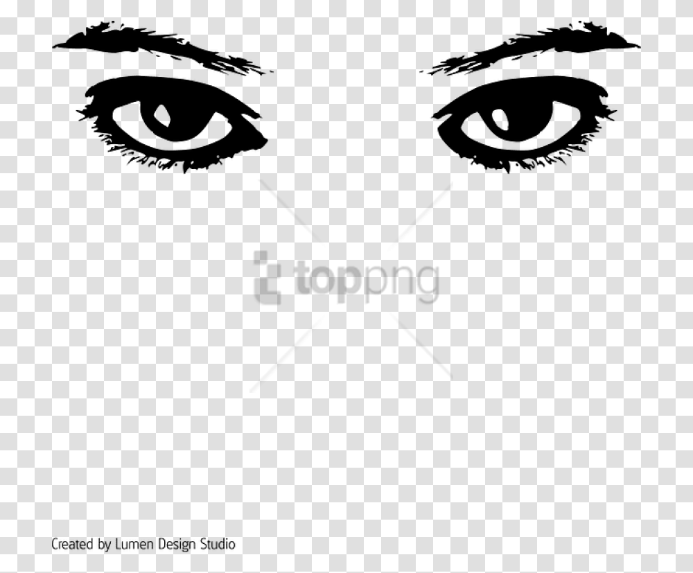 Free Great Gatsby Eyes Image With Eyes Clip Art, Face, Logo Transparent Png