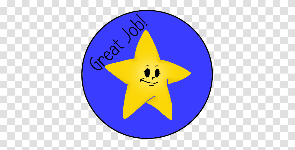 Free Great Job Clip Art, Star Symbol Transparent Png