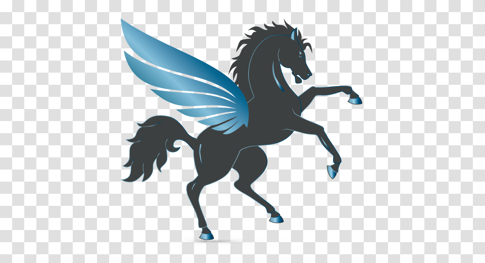 Free Greek Pegasus Logo Creator, Horse, Mammal, Animal, Wolf Transparent Png