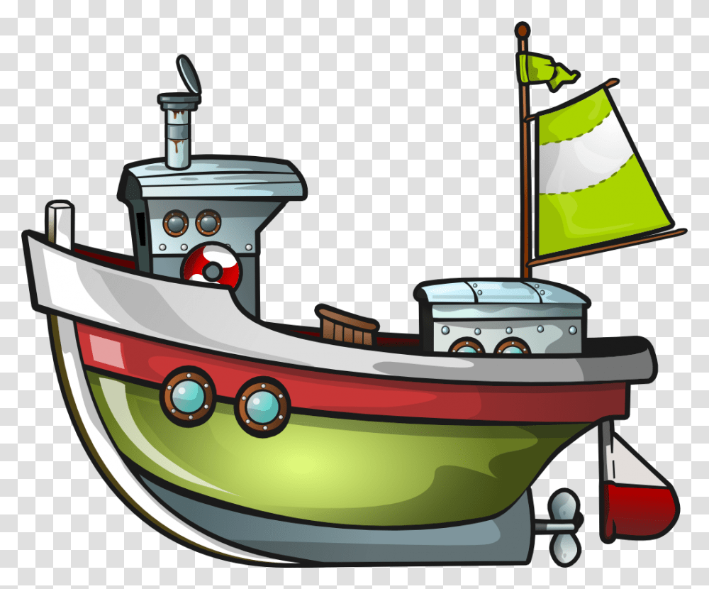 Free Green Boat Clip Art Winter Holiday Decor Art, Vehicle, Transportation, Watercraft, Vessel Transparent Png