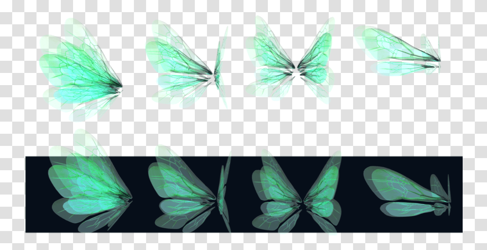 Free Green Fairy Wings, Insect, Invertebrate, Animal, Butterfly Transparent Png
