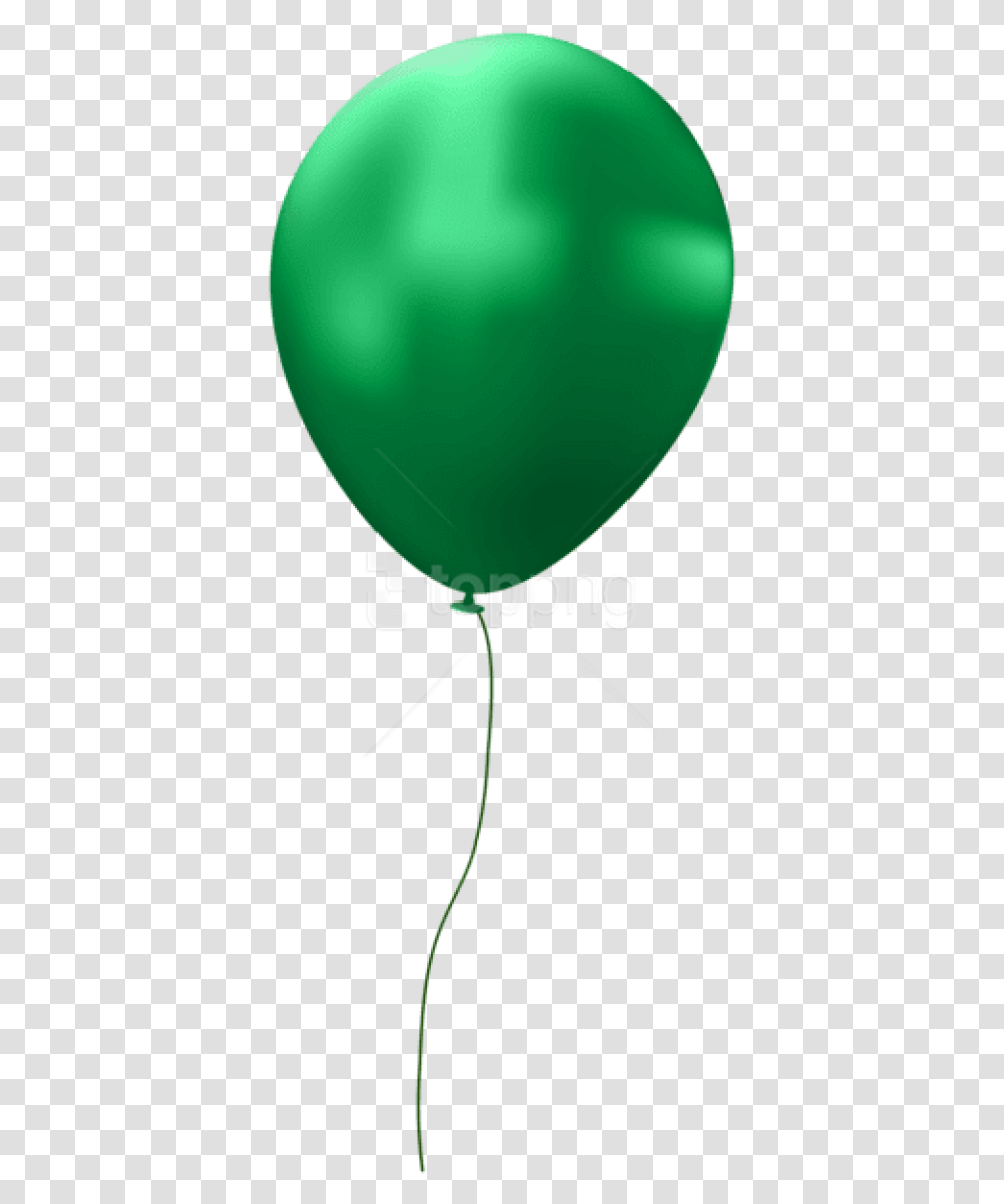 Free Green Single Balloon Images Background Green Balloon Transparent Png