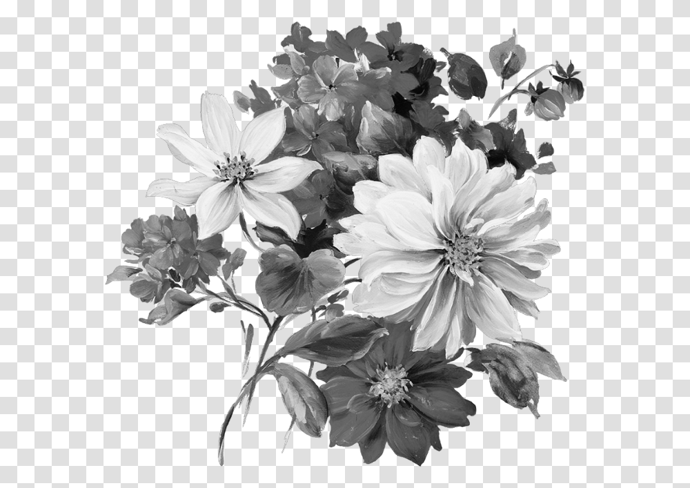 Free Grey Flower Bouquet Decoration Flowers Art, Plant, Blossom, Petal, Geranium Transparent Png