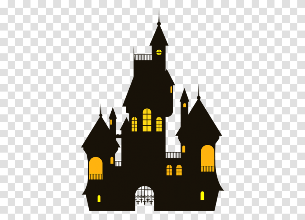 Free Halloween Castle Images Halloween Halloween Castle, Poster, Architecture, Building, Silhouette Transparent Png