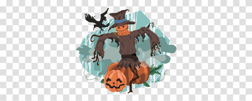 Free Halloween Costume & Images Pixabay Scary Scarecrow Clipart, Plant, Outdoors, Advertisement, Road Transparent Png
