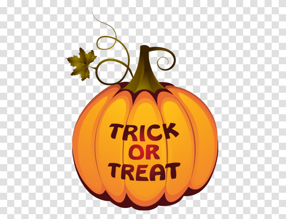 Free Halloween Fonts And Clip Art Pumpkin Trick Or Treat, Plant, Vegetable, Food, Label Transparent Png