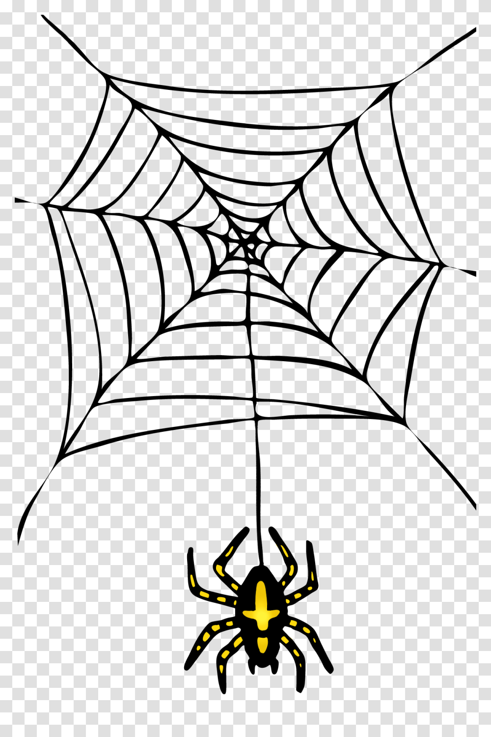 Free Halloween Spider Pictures, Cross, Tree Transparent Png