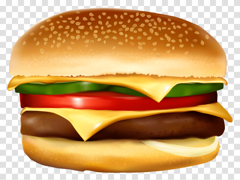 Free Hamburger Clipart With Background Background Burger Clipart, Food, Hot Dog Transparent Png