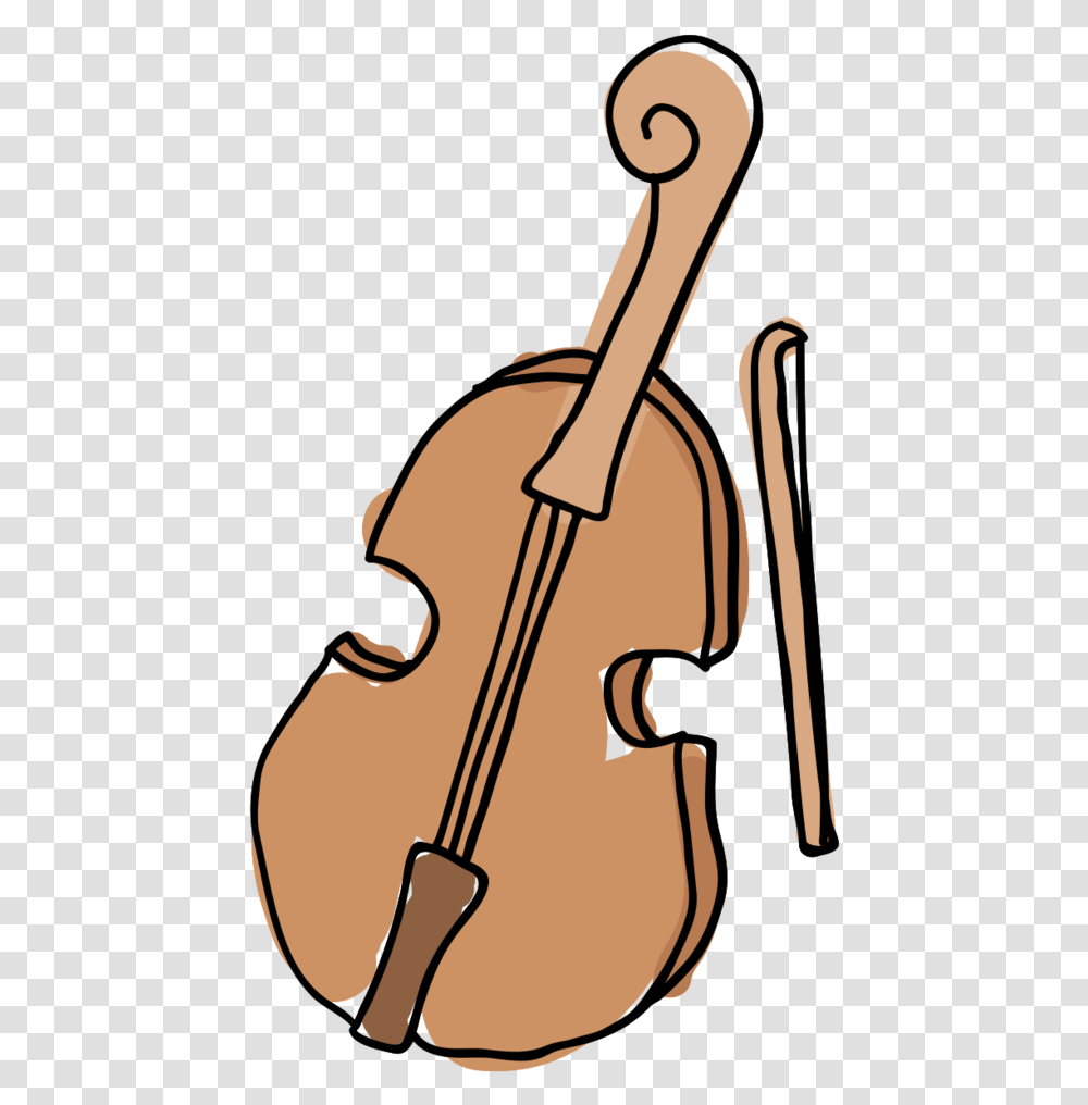 Free Hand Drawn Music Instrument Violin With Vertical, Leisure Activities, Musical Instrument, Bronze, Arrow Transparent Png