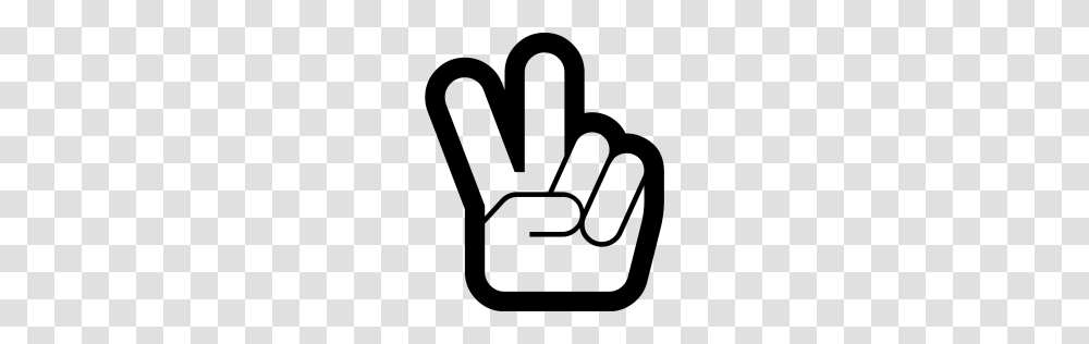 Free Hand Peace Sign Symbol Gesture Victory Wn, Gray, World Of Warcraft Transparent Png