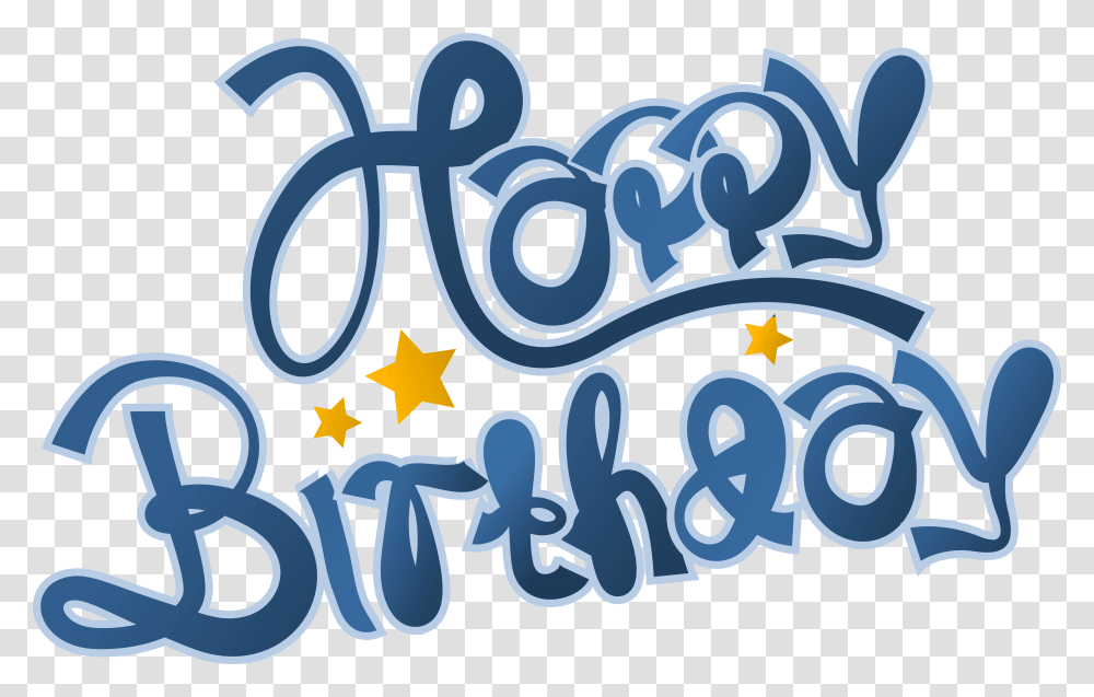 Free Happy Birthday Clip Art, Label, Alphabet Transparent Png