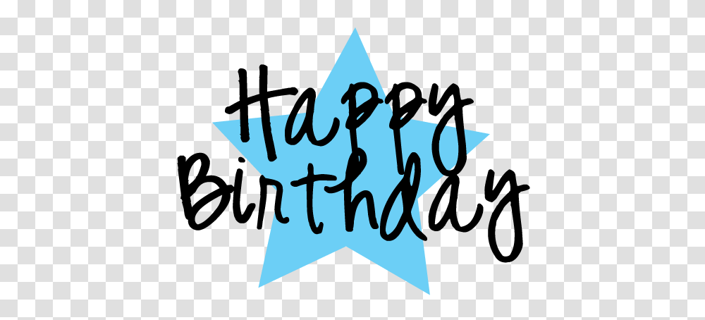 Free Happy Birthday Clipart And Graphics To For Invitations, Star Symbol, Label Transparent Png