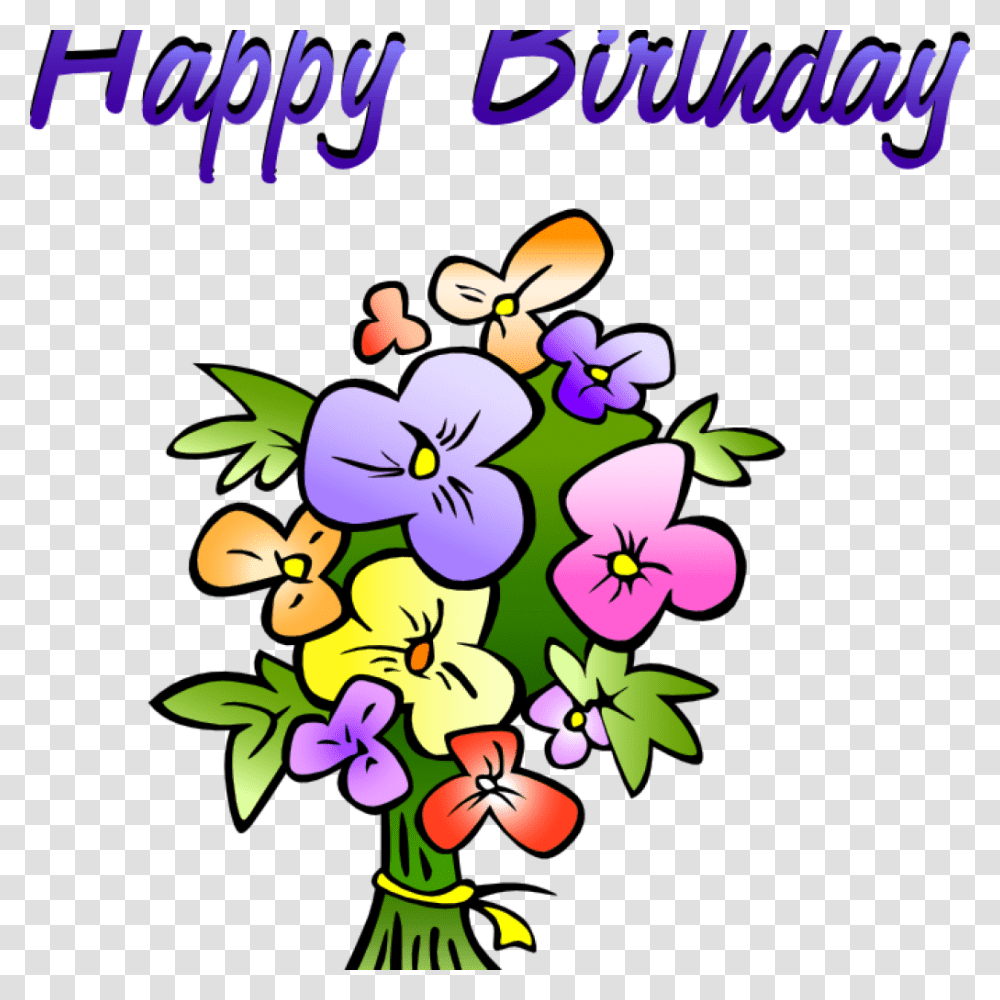 Free Happy Birthday Clipart Free Clipart Download, Floral Design, Pattern, Plant Transparent Png