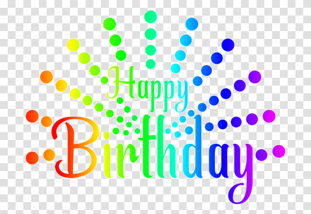 Free Happy Birthday Colorful Images Background Happy Birthday Clip Art, Flyer, Poster, Paper, Advertisement Transparent Png