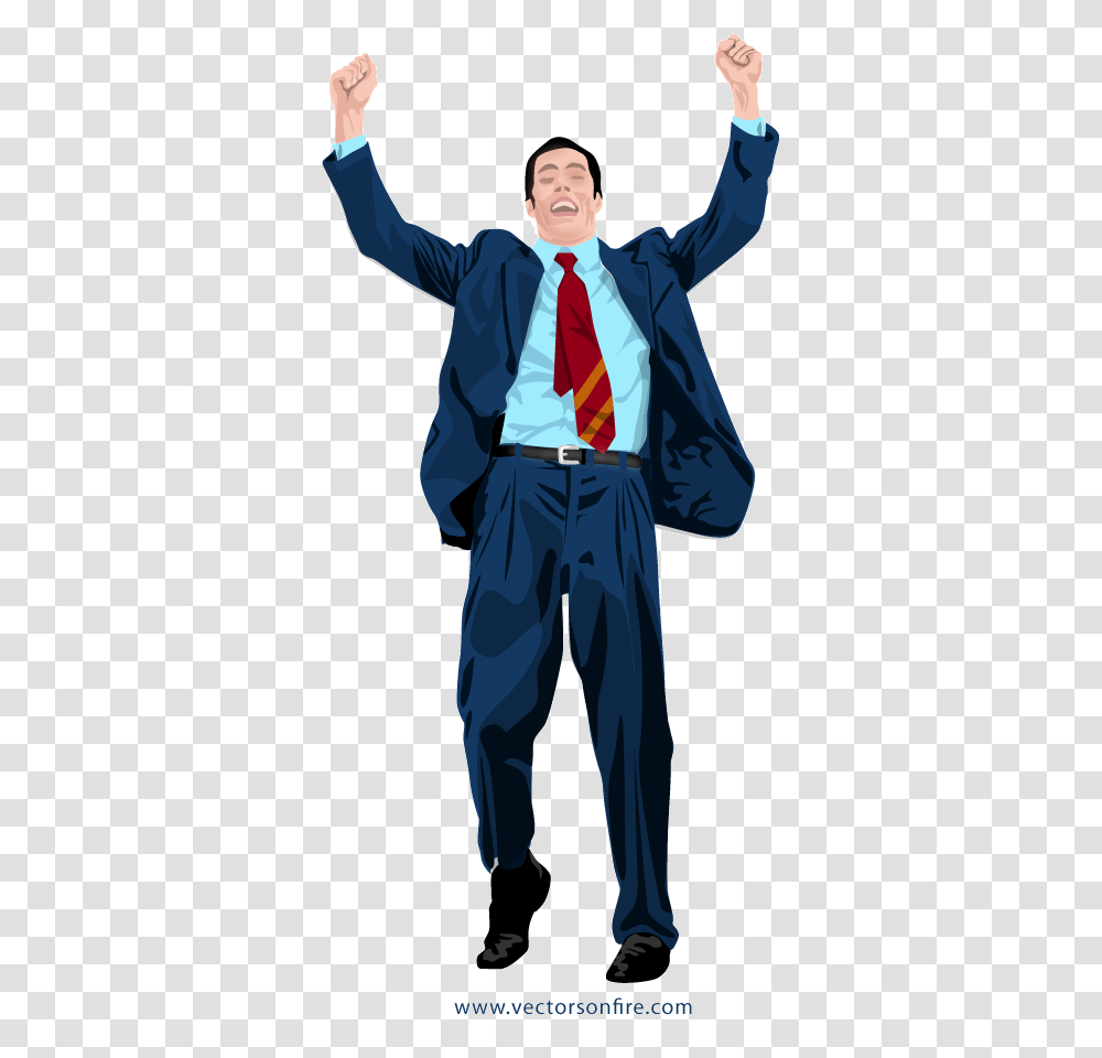 Free Happy Businessman, Tie, Performer, Person Transparent Png