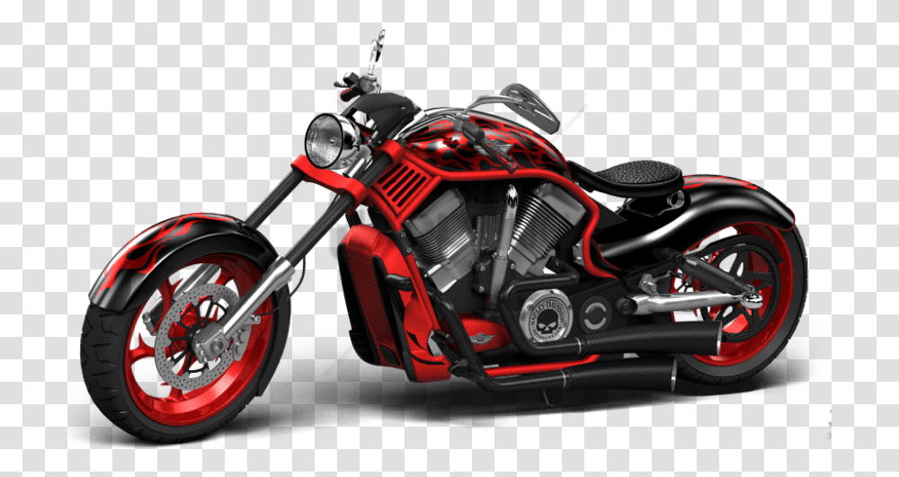 Free Harley Davidson Bike Image With Red Harley Davidson Bikes, Motorcycle, Vehicle, Transportation, Machine Transparent Png