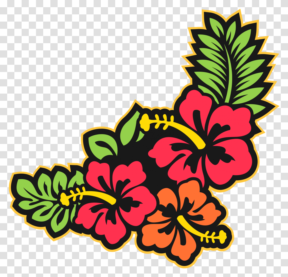 Free Hawaii Flower With Background Floral Design, Plant, Blossom, Hibiscus, Graphics Transparent Png