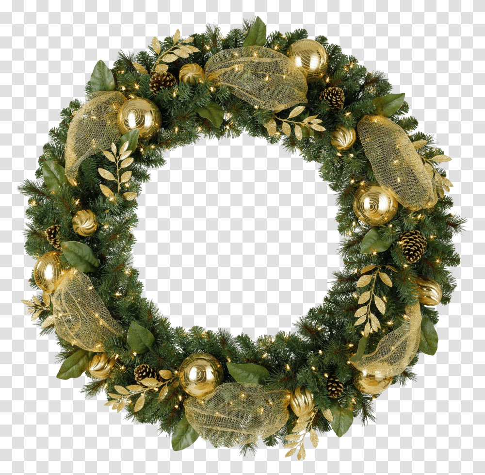 Free Hd Christmas Wreath Background Christmas Wreath Hd Transparent Png