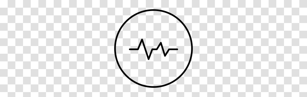 Free Heart Beat Pulse Lifeline Wave Medical Ecg Cardio Icon, Gray, World Of Warcraft Transparent Png