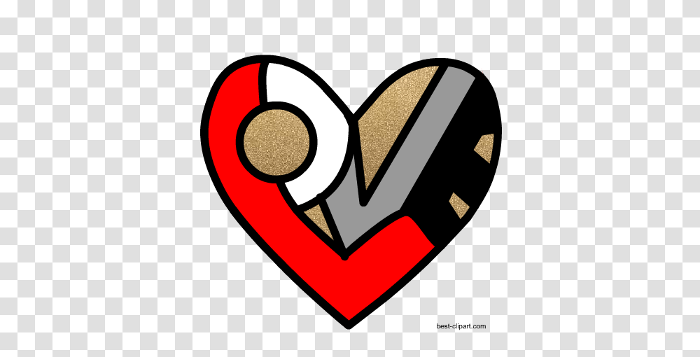 Free Heart Clip Art Images And Graphics, Alphabet, Logo Transparent Png