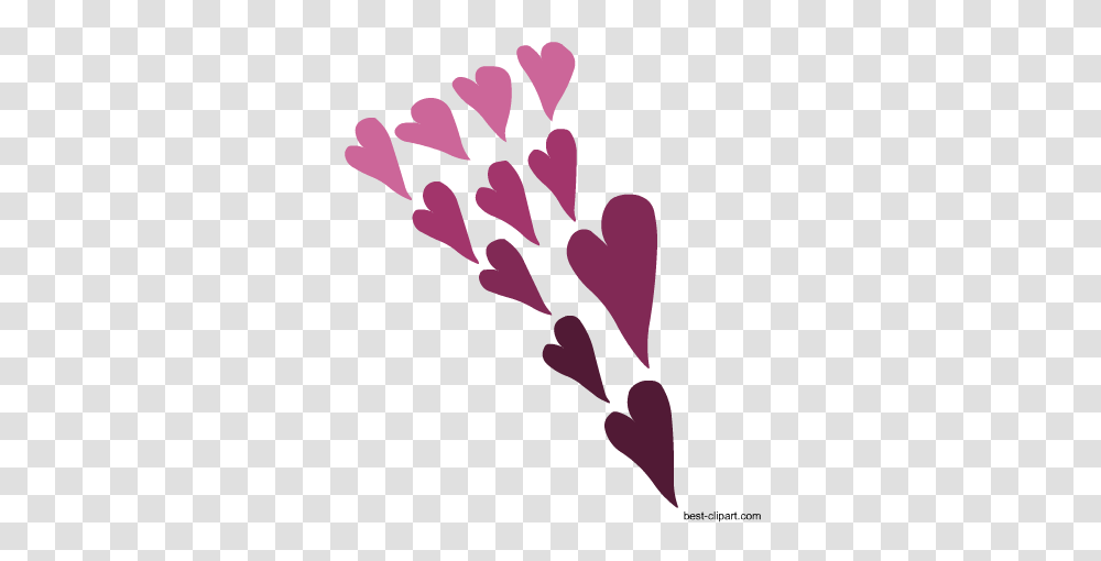 Free Heart Clip Art Images And Graphics, Petal, Flower, Plant, Nature Transparent Png