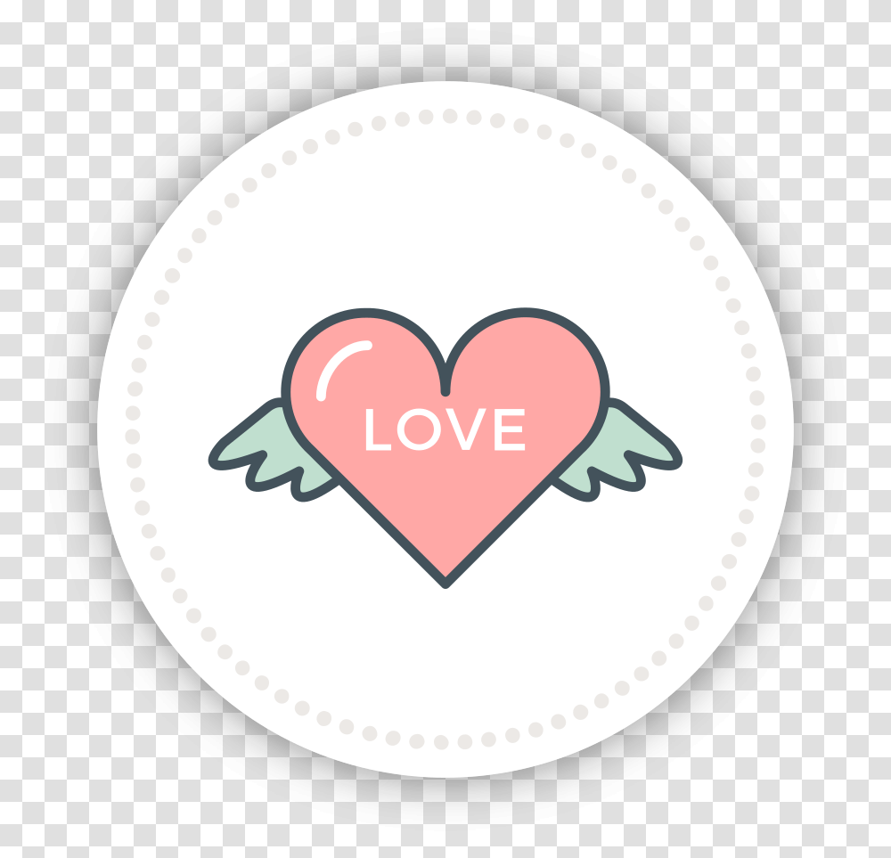 Free Heart Cute Wing 1187361 With Background Lovely, Text, Label, Cushion, Pillow Transparent Png