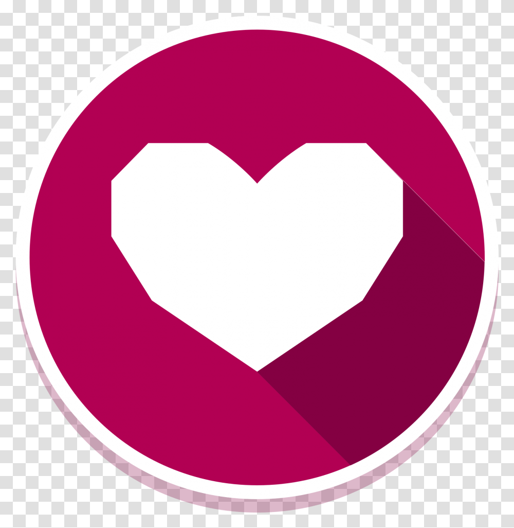 Free Heart Icon Lowpoly With Girly, Symbol, Logo, Trademark, Label Transparent Png