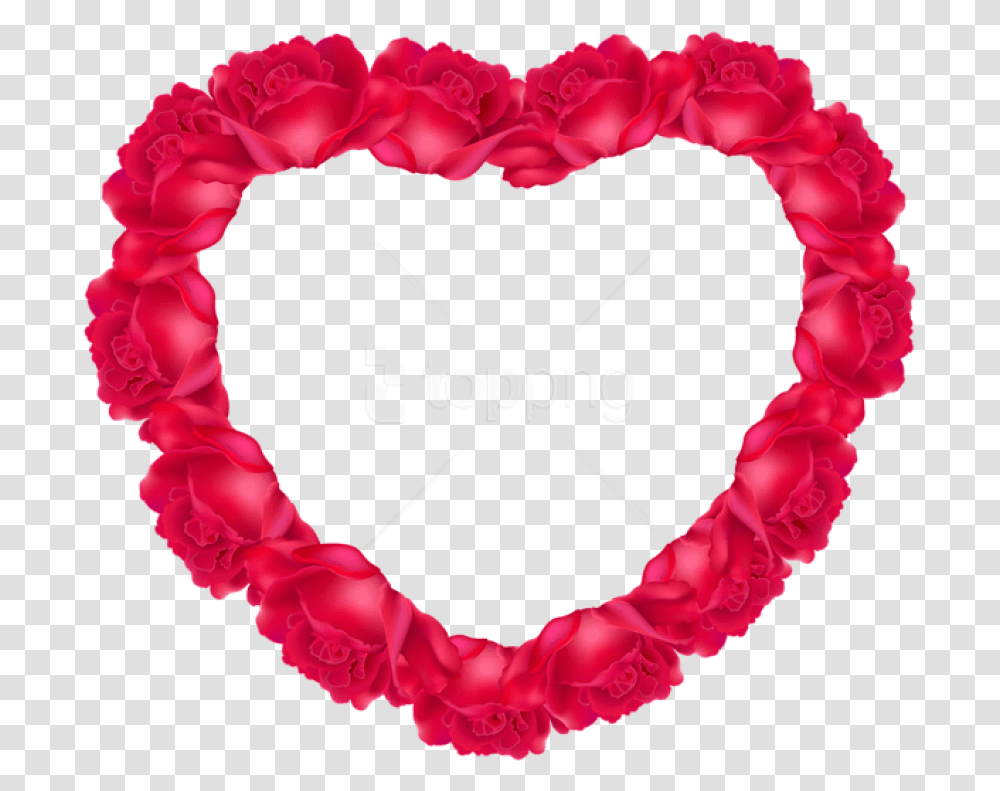 Free Heart Of Roses Heart Of Roses, Plant, Flower, Blossom, Wreath Transparent Png