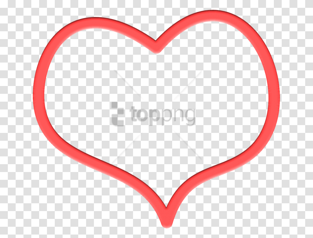 Free Heart Outline Red Drawing Images Heart Clipart Transparent Png