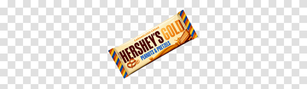 Free Hersheys Gold Peanuts And Pretzels Bar, Sweets, Food, Confectionery, Candy Transparent Png