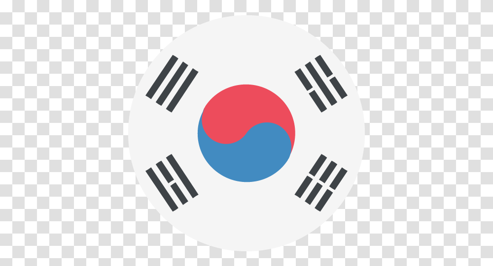 Free High Quality Flag Of Korea Emoji To Use As Facebook And South Korea Background, Logo, Symbol, Trademark, Soccer Ball Transparent Png